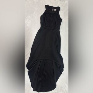 Sweet Storm Black High-Low Cocktail Dress
